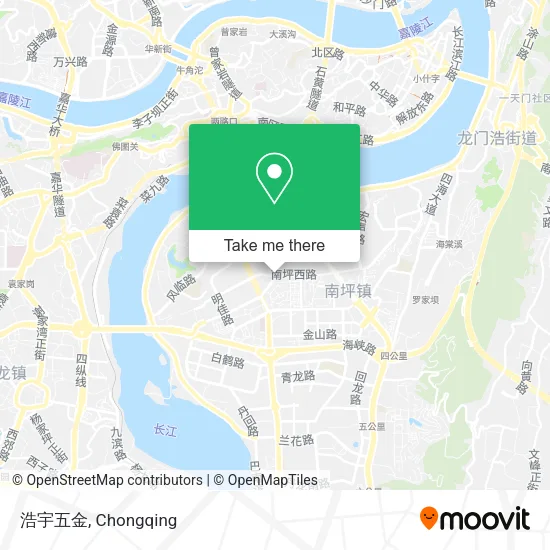 浩宇五金 map
