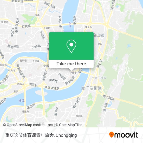 重庆这节体育课青年旅舍 map