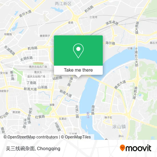 吴三线碗杂面 map
