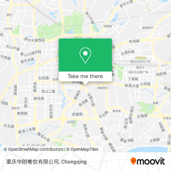 重庆华朗餐饮有限公司 map