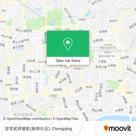 壹零贰肆摄影(新牌坊店) map