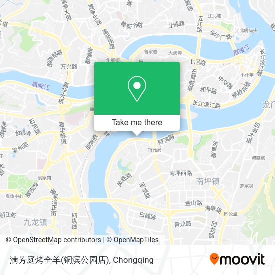 满芳庭烤全羊(铜滨公园店) map