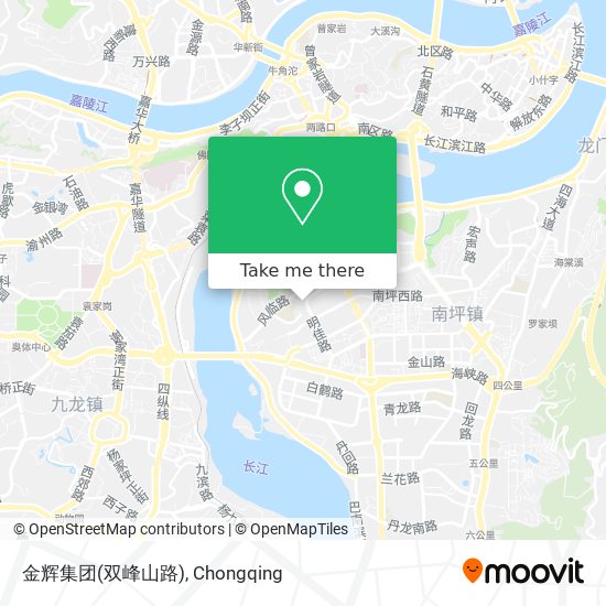 金辉集团(双峰山路) map