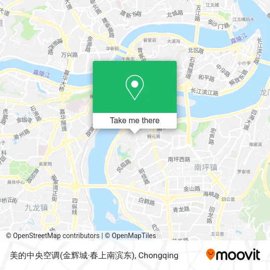 美的中央空调(金辉城·春上南滨东) map