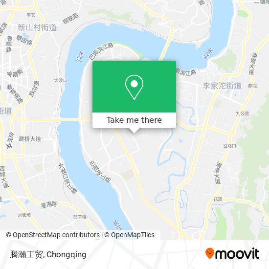 腾瀚工贸 map