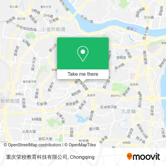重庆荣校教育科技有限公司 map