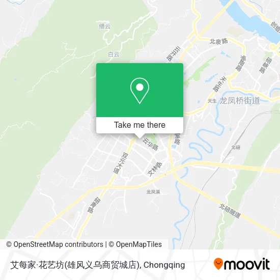 艾每家·花艺坊(雄风义乌商贸城店) map