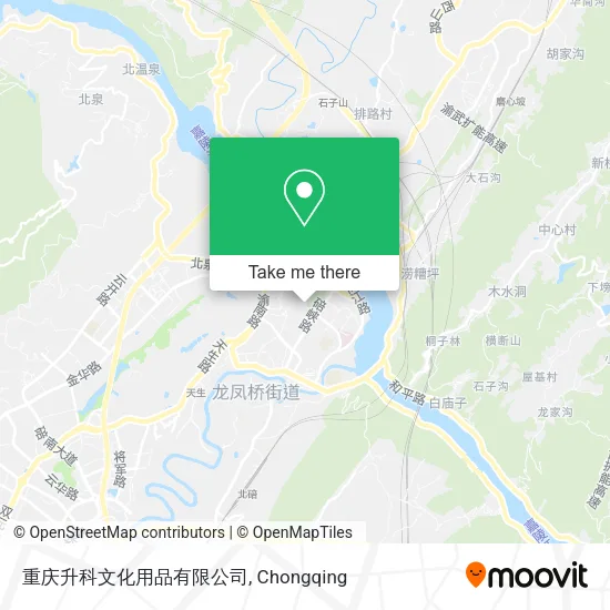 重庆升科文化用品有限公司 map