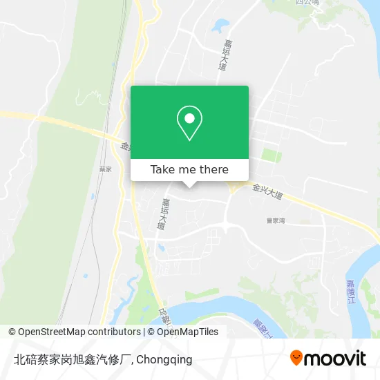 北碚蔡家岗旭鑫汽修厂 map