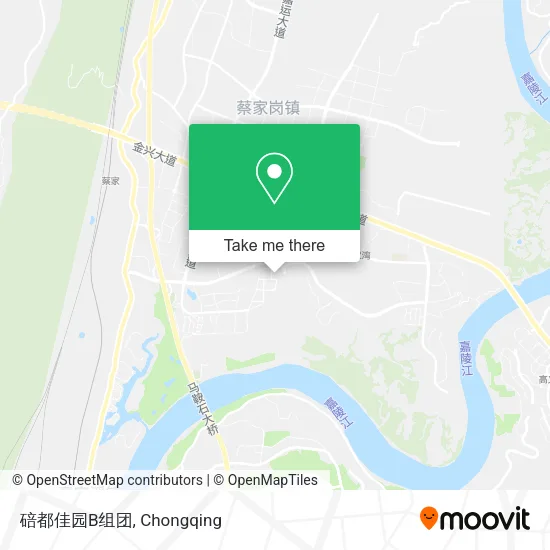 碚都佳园B组团 map