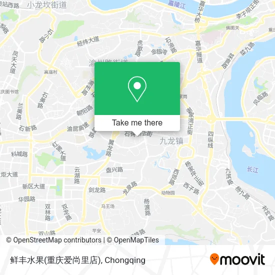 鲜丰水果(重庆爱尚里店) map