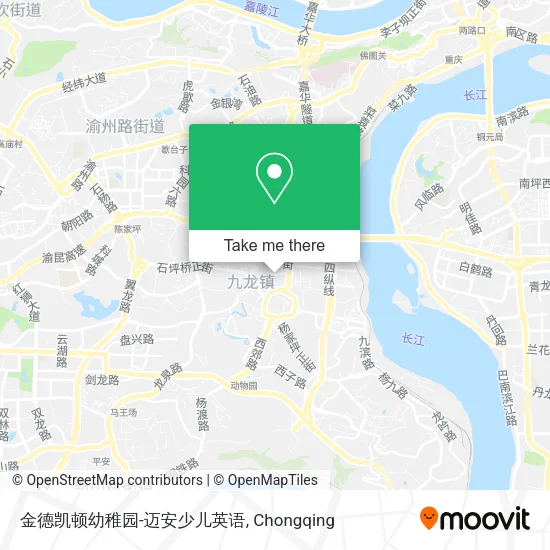 金德凯顿幼稚园-迈安少儿英语 map