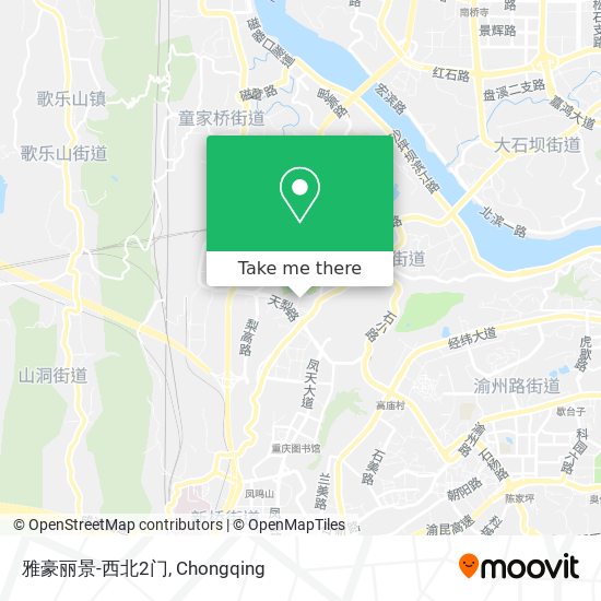 雅豪丽景-西北2门 map
