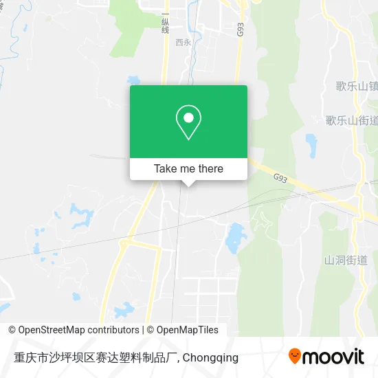 重庆市沙坪坝区赛达塑料制品厂 map