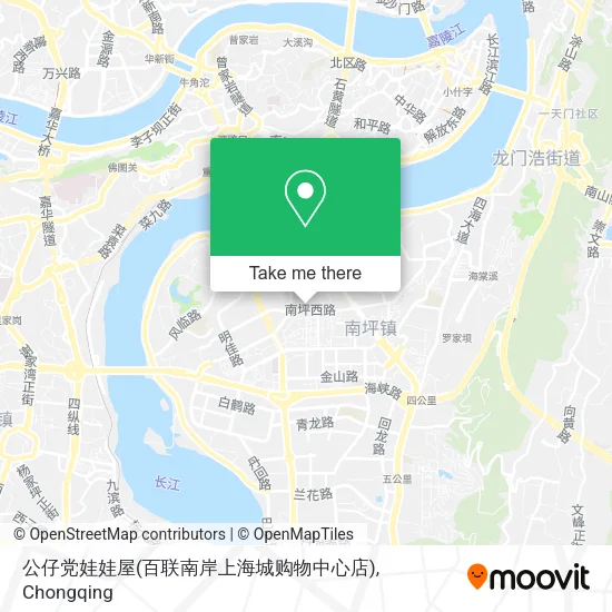公仔党娃娃屋(百联南岸上海城购物中心店) map