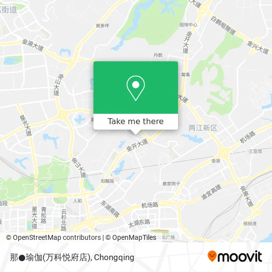 那●瑜伽(万科悦府店) map