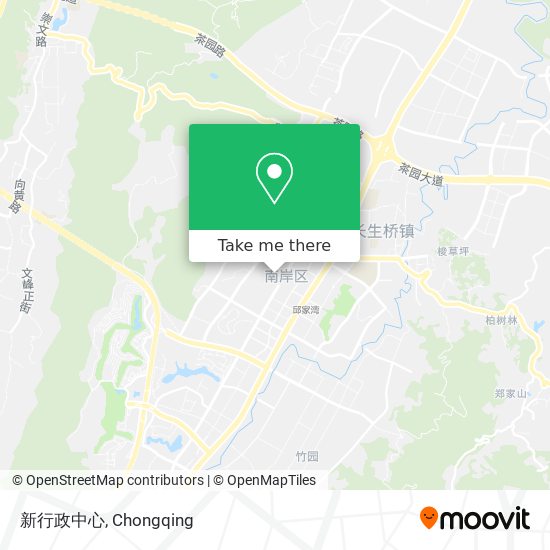 新行政中心 map