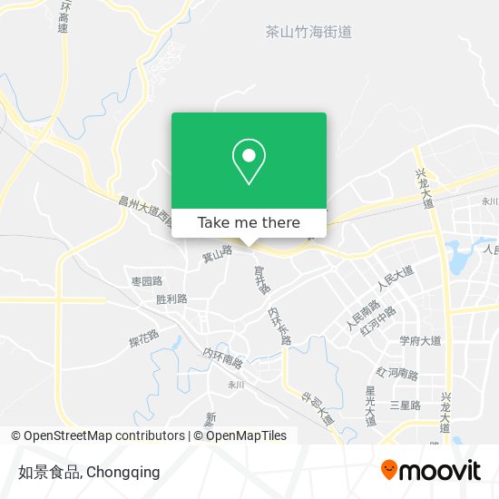 如景食品 map