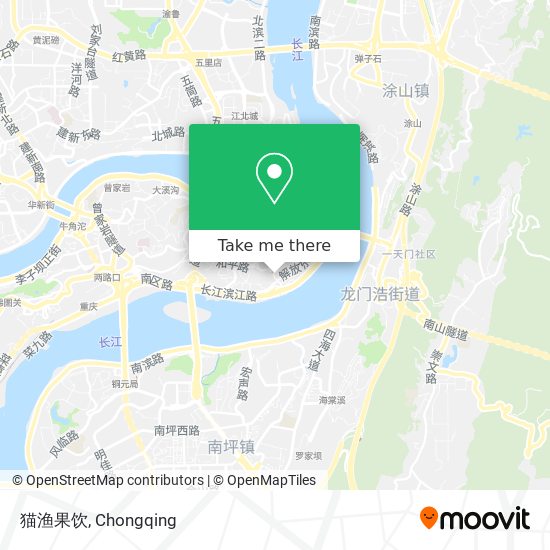猫渔果饮 map