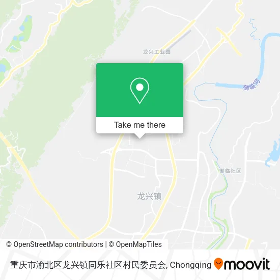 重庆市渝北区龙兴镇同乐社区村民委员会 map