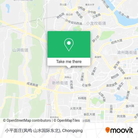 小平面庄(凤鸣·山水国际东北) map