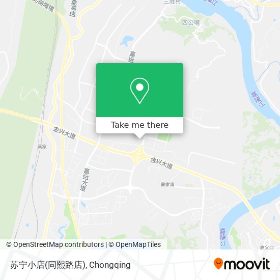 苏宁小店(同熙路店) map