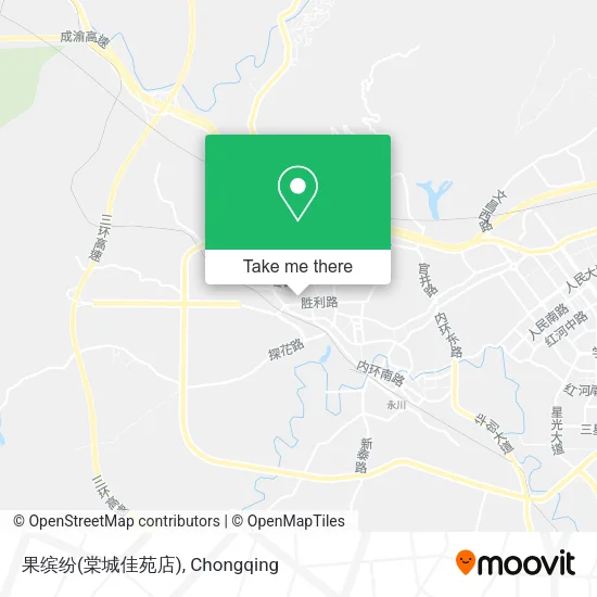 果缤纷(棠城佳苑店) map