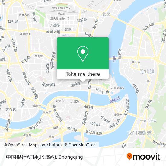 中国银行ATM(北城路) map