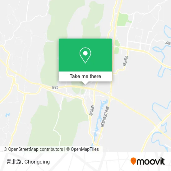 青北路 map