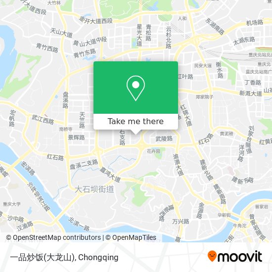 一品炒饭(大龙山) map