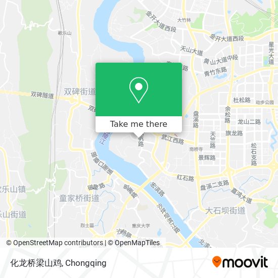 化龙桥梁山鸡 map