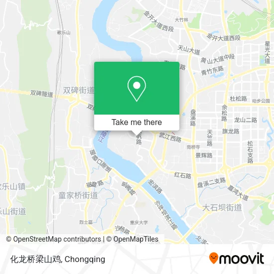 化龙桥梁山鸡 map
