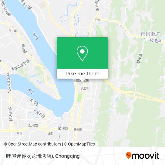 哇屋迷你k(龙洲湾店) map