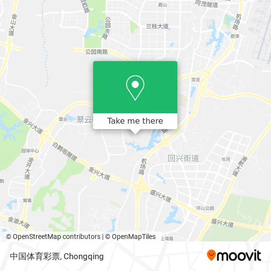 中国体育彩票 map