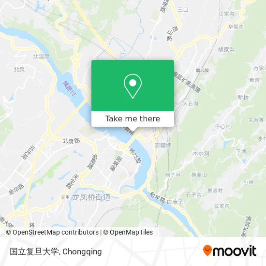 国立复旦大学 map