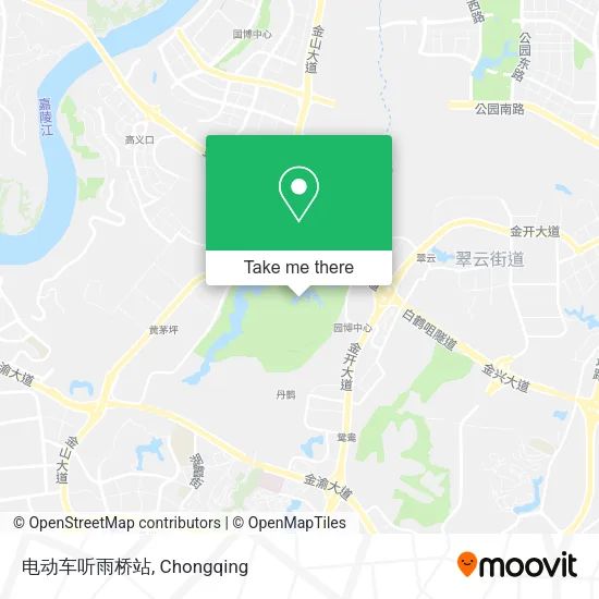 电动车听雨桥站 map