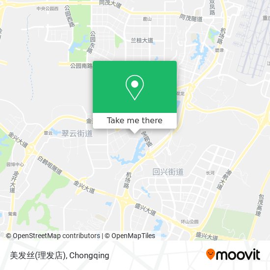 美发丝(理发店) map