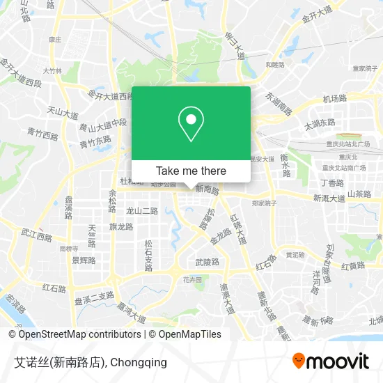 艾诺丝(新南路店) map