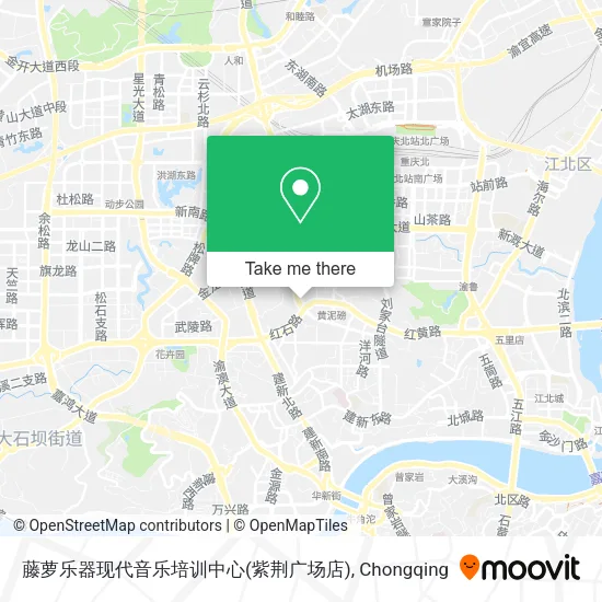 藤萝乐器现代音乐培训中心(紫荆广场店) map