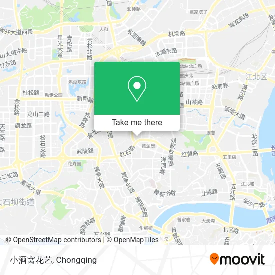 小酒窝花艺 map