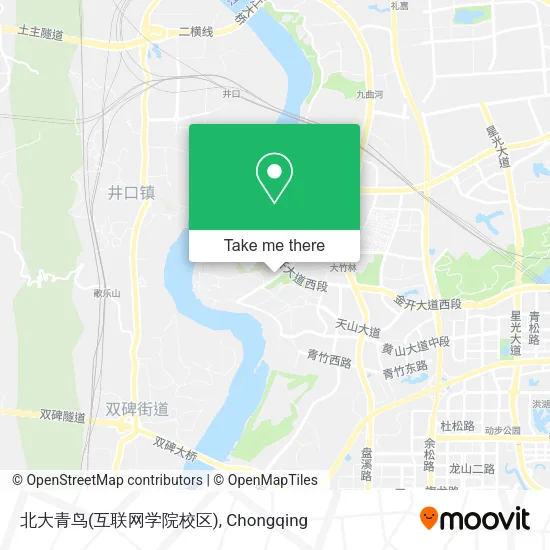 北大青鸟(互联网学院校区) map