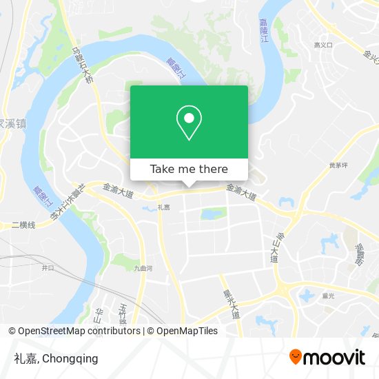 礼嘉 map
