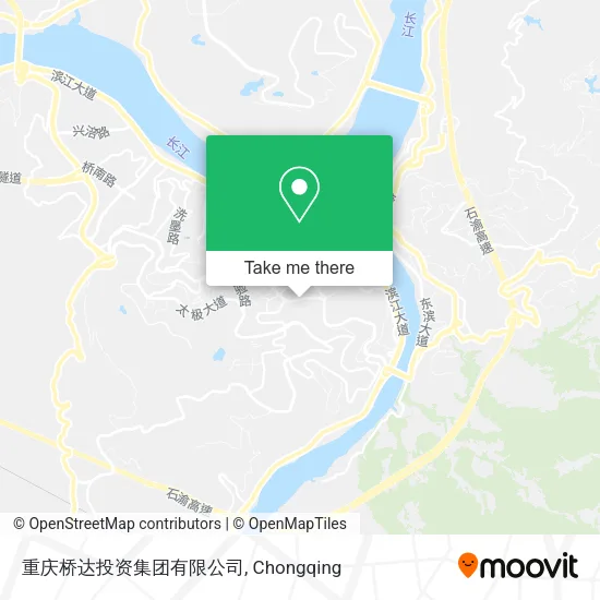 重庆桥达投资集团有限公司 map