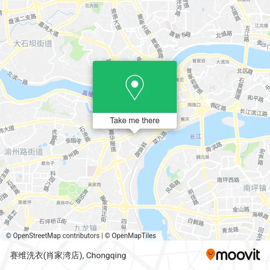 赛维洗衣(肖家湾店) map