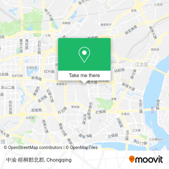 中渝·梧桐郡北郡 map