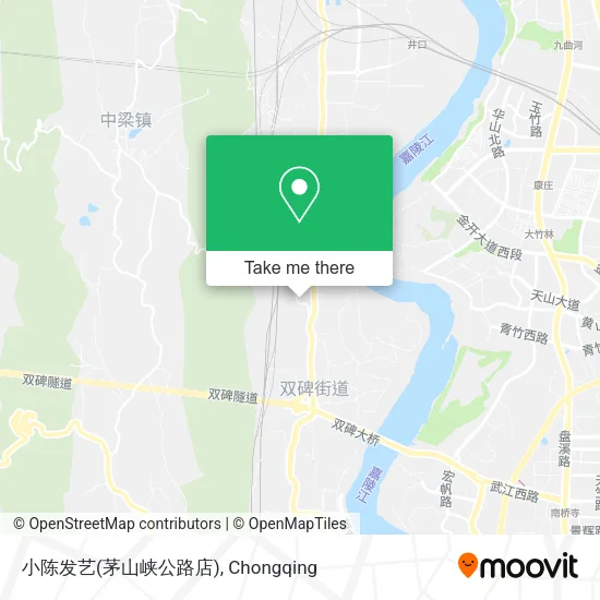 小陈发艺(茅山峡公路店) map