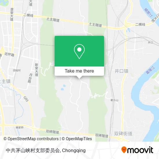 中共茅山峡村支部委员会 map
