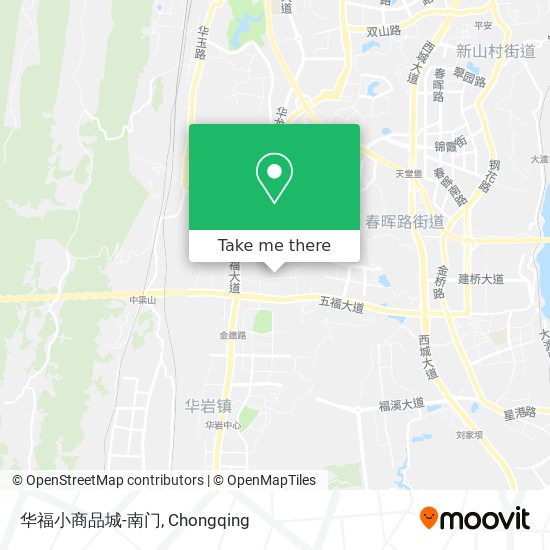 华福小商品城-南门 map