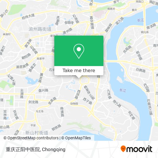 重庆正阳中医院 map