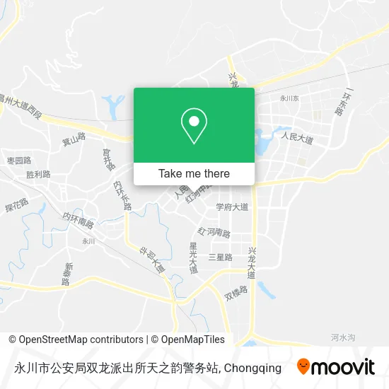 永川市公安局双龙派出所天之韵警务站 map